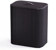 Joseph Joseph Tota Trio Luxe, bambus, 90 l, černý - Koš na prádlo