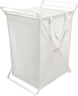 YAMAZAKI Folding laundry basket Tower, 45 l, white - Laundry Basket