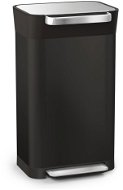 JOSEPH JOSEPH Odpadkový kôš stláčací – kompaktor Titan 30 L Steel 30146, čierny - Odpadkový kôš