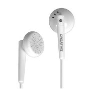Kompaktní sluchátka Creative Earphones EP-210 bílá (white) - Headphones