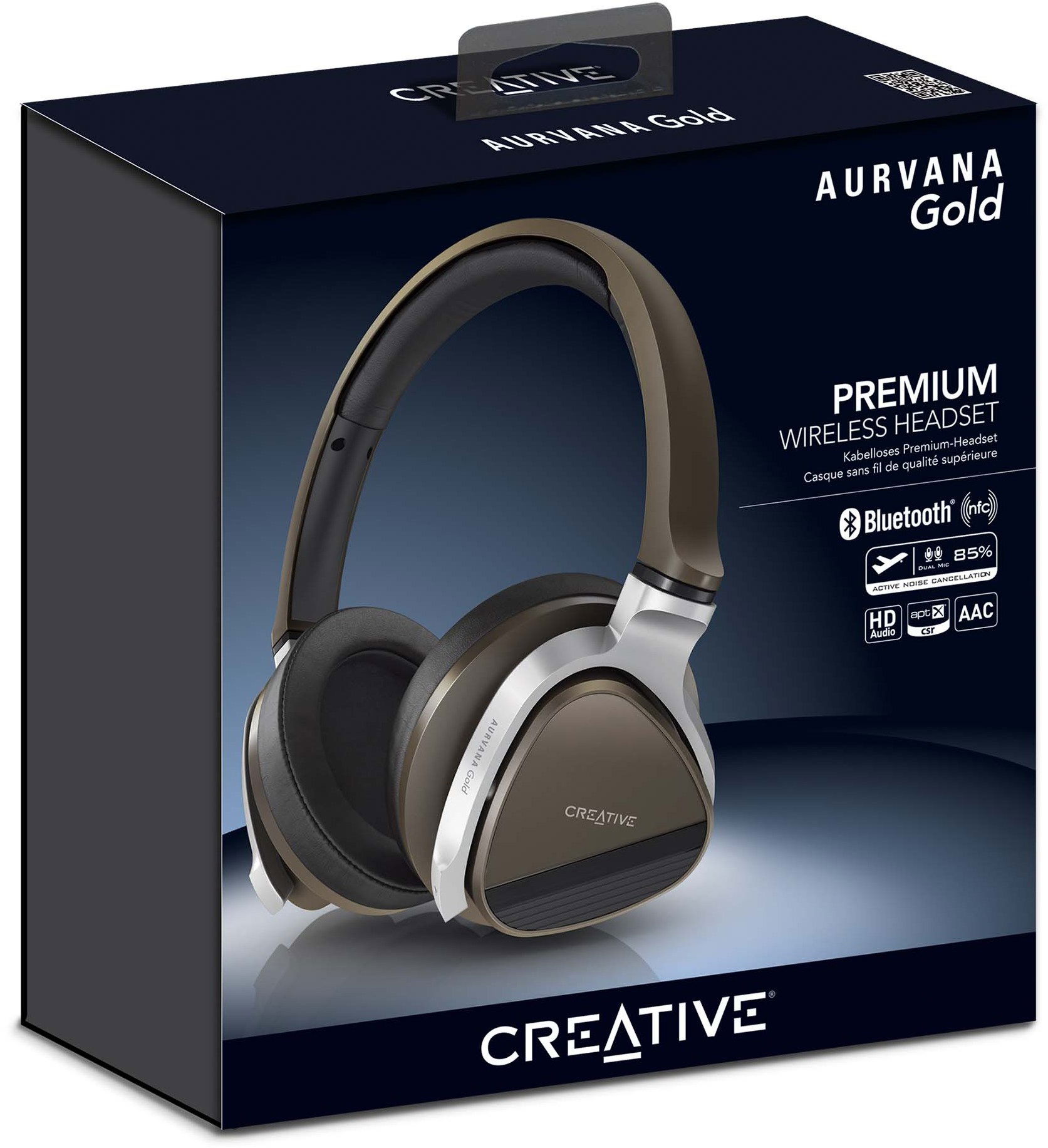 Creative AURVANA Gold Headphones Alza.cz