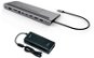 I-TEC USB-C Metall-Dockingstation mit 4K-Dreifachdisplay und geringer Bauhöhe und 85 W + I-TEC unive - Dockingstation