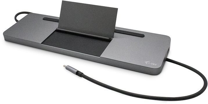 i-tec USB-C Metal Low Profile Triple Display Docking Station, Power Delivery 85W