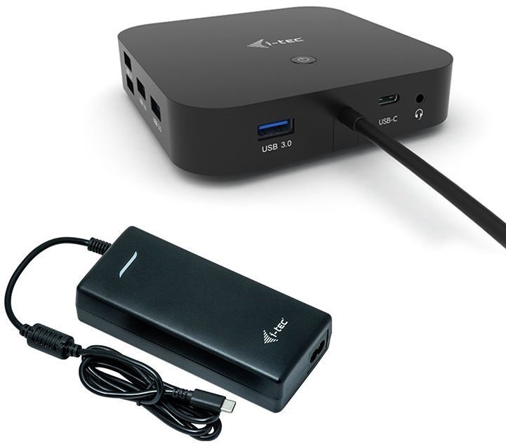 i-tec USB-C Dual Display Docking Station s Power Delivery 100W + hálózati adapter 112W