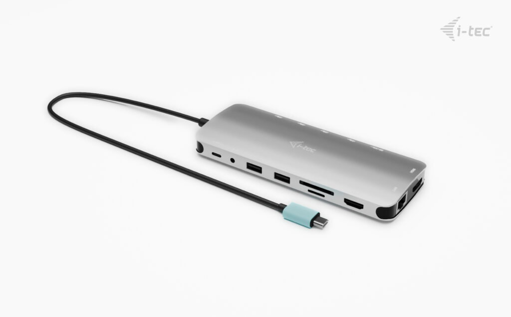 i-tec USB-C Metal Nano 3x Display Dock, 2x HDMI 1x USB-C + PD 140 W