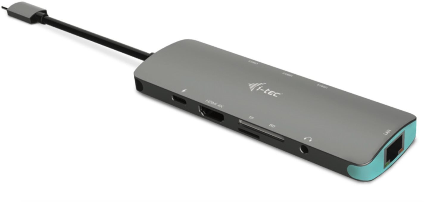i-tec USB-C Metal Nano Docking Station 4K HDMI LAN, Power Delivery 100W