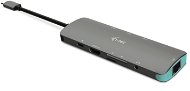 Port replikátor i-tec USB-C Metal Nano Docking Station 4K HDMI LAN, Power Delivery 100W - Replikátor portů