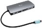 I-TEC USB-C Metal Nano Dock HDMI/VGA with LAN + Power Delivery 100W - Port-Replikator