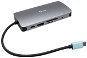 I-TEC USB-C Metal Nano Dock HDMI/VGA with LAN, Power Delivery 100W - Replikátor portů