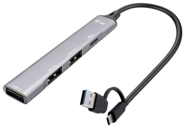 i-tec USB-A / USB-C Metal HUB 1x USB-C 3.1 + 3x USB 2.0