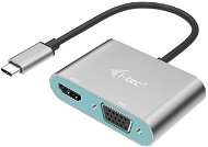 I-TEC USB-C Metal HDMI and VGA Adapter - Átalakító