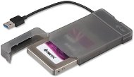 Külső merevlemez ház I-TEC MySafe Easy USB 3.0 szürke - Externí box