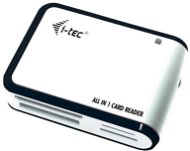 I-TEC USB 2.0 All-in One Kartenleser schwarz und weiß - Kartenlesegerät