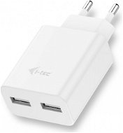 i-tec USB-Ladegerät 2 Port 2.4A White - Ladegerät
