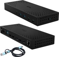 i-tec USB 3.0 / USB-C / Thunderbolt, 3x 4K Docking Station Gen 2 + Power Delivery 100W - Docking Station