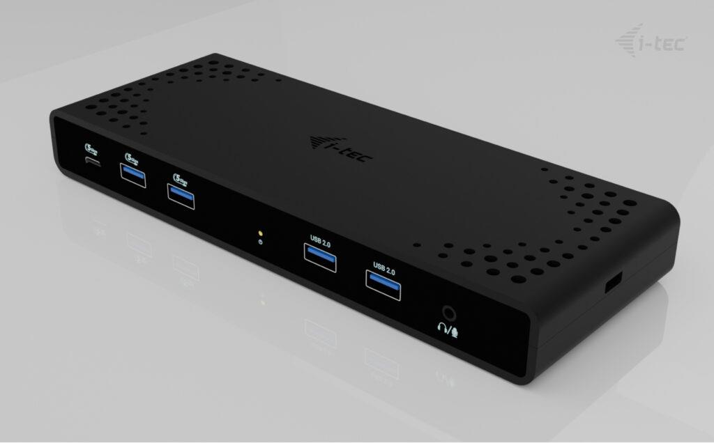i-tec Universal Dual 4K Display Docking Station, PD 85 W