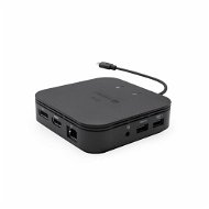Docking Station i-tec Thunderbolt 3 Travel Dock Dual 4K Display with Power Delivery 60W + i-tec Univ. Charger 77W - Dokovací stanice