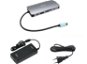 i-tec USB-C Metal Nano Dock HDMI/VGA with LAN, Power Delivery 100W + tápegység 112W - Dokkoló állomás