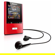 PHILIPS SA2VBE04R/02 4GB red - MP4 Player