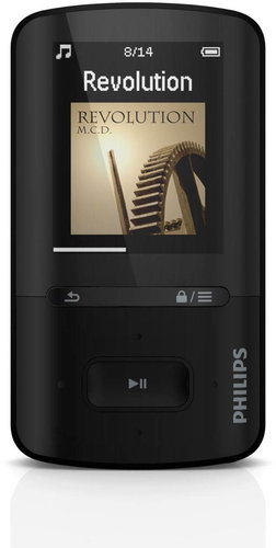 Philips ViBE SA4VBE08KN black - MP4 Player - Main image