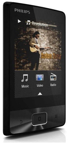 Philips Muse SA4MUS08KF black - MP4 Player - Main image