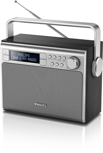 Philips AE5020B - schwarz - Radio - Hauptbild