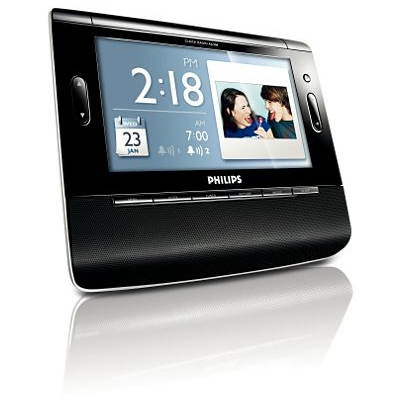 Radioclock PHILIPS AJL308 tuner MP3 7" - Radio Alarm Clock - Main image