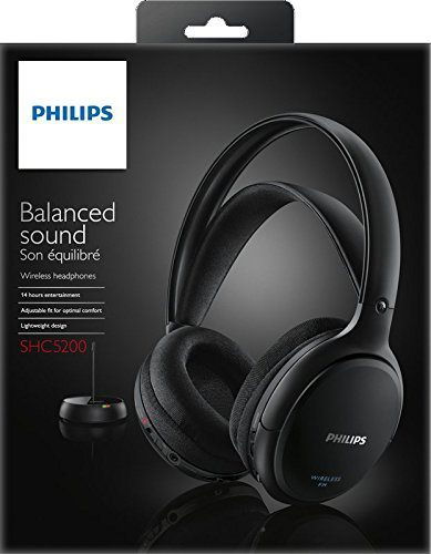 Philips wireless best sale tv headphone shc5200