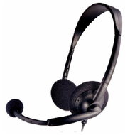 PHILIPS SHM3300U black microphone - Headphones