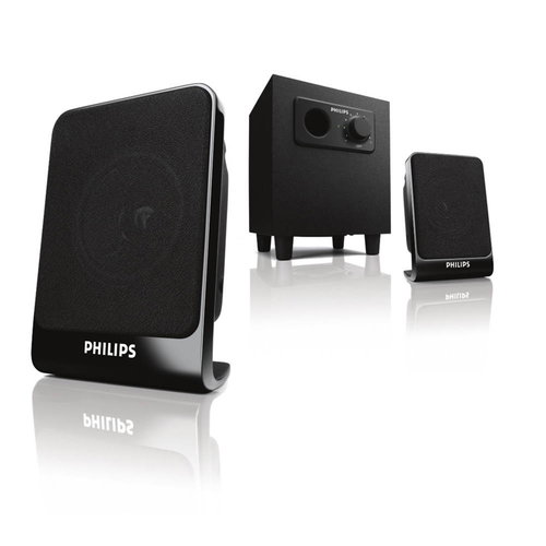 Speakers Philips SPA 1302 black - Speakers - Main image