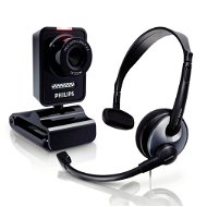 Webcamera Philips SPC535NC black USB headphones - Webcam