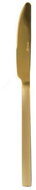 Vialli Design Dining knife, gold - Cutlery Set