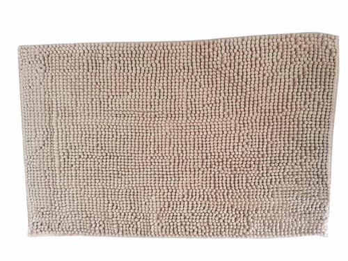 DuraHome Chenill, 50×80 cm, bézs - Fürdőszobai szőnyeg - Fő fotó