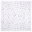 Anti-slip shower mat, 54x54 cm, white