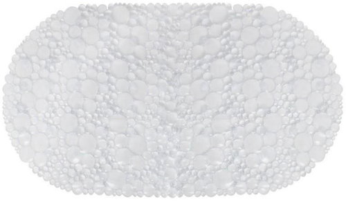 DuraHome Protismyková podložka 67 × 37 cm, průhledná - Non Slip Bath Mat - Main image
