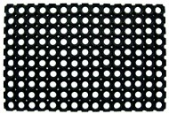 Rohožka Duramat Čisticí vstupní rohož Gusla 40×60cm, černá - Rohožka