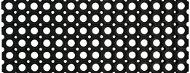 Duramat Rohož gumová Ghat, 30×100×2,2 cm, černá - Rohožka