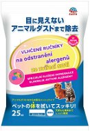 Japan Premium prostředek na odstranění alergenů ve formě vlhčených ručníků, 25 ks, 20 × 30 cm - Dog Shampoo