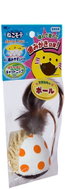Japan Premium Shaggy ball with cat shanty and teeth care function - Cat Toy