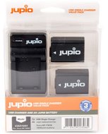 Jupio 2x NP-FW50 - 1080 mAh + USB charger - Camera Battery