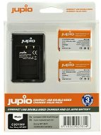 Jupio 2x NP-BX1 - 1250 mAh + töltő Sony fényképezőgépekhez - Fényképezőgép akkumulátor