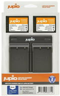 Jupio set 2x Battery BLX-1 2280mAh + USB Dual Charger for OM system - Camera Battery