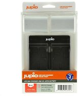 Jupio Set 2x LP-E6N 2040 mAh + Dual Charger für Canon - Kamera-Akku