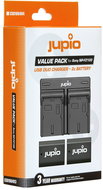 Jupio 2x NP-FZ100 - 2040 mAh + dual charger for Sony - Camera Battery