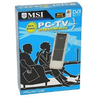 MSI MEGA SKY 580 - DVB-T TV a FM tuner, externí USB2.0, software - -
