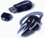 MSI Sky Talk Bluetooth Headset / Hands Free & BToes BlueTooth Key USB - Wireless Headphones