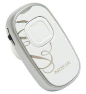 Nokia BH-303 Bluetooth Hands Free, 10g, 6,5 hodin hovoru, Li-Pol, nabíječka, výměnné kryty - -