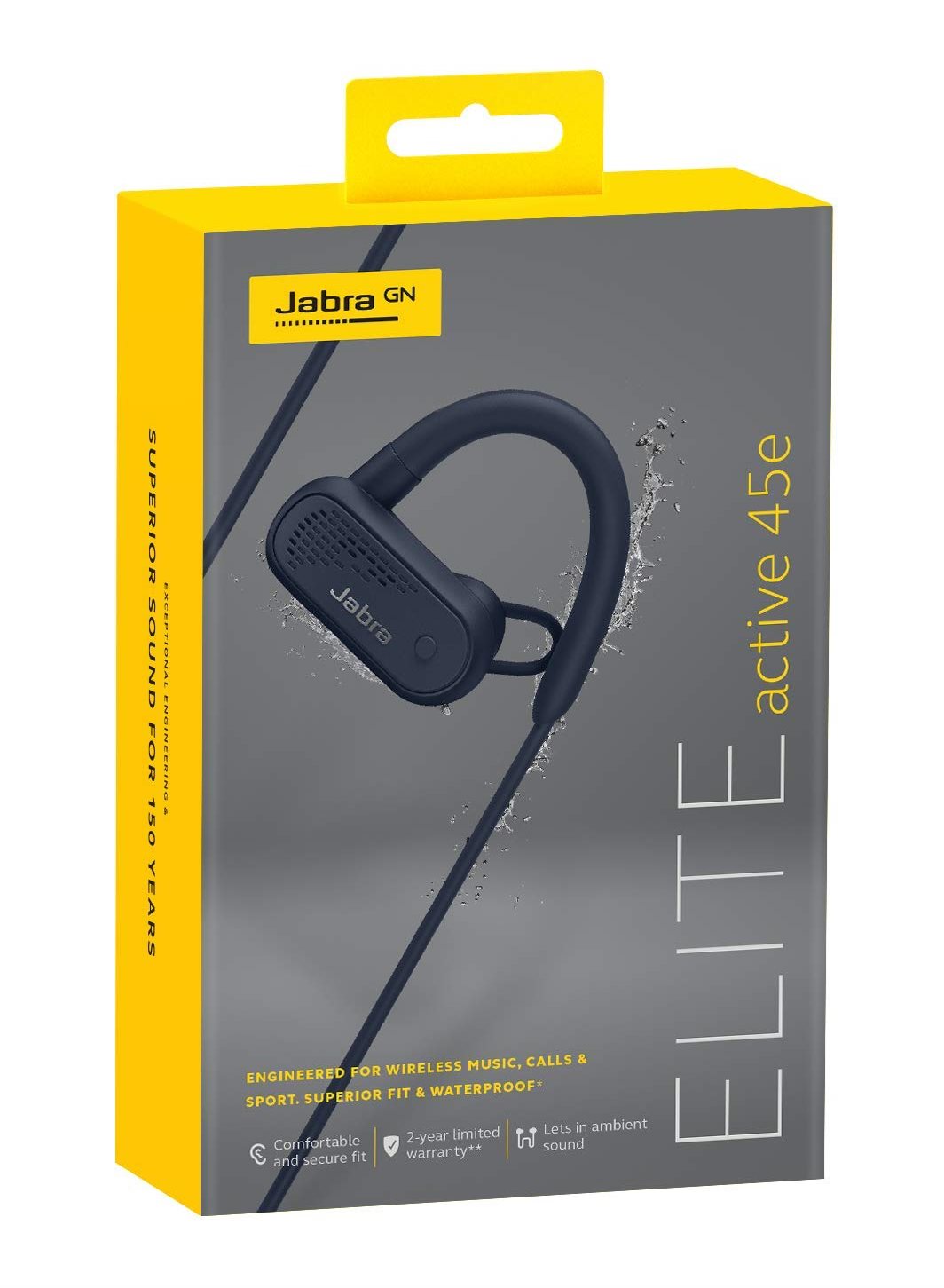 Jabra Elite 45e Active Blue Wireless Headphones Alza.cz