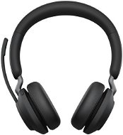 Vezeték nélküli fül-/fejhallgató Jabra Evolve2 65 MS Stereo USB-C Black - Bezdrátová sluchátka