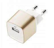 Cellularline Unique Desing charger pre iPhone zlatá - Nabíjačka